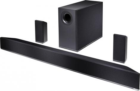 VIZIO - 5.1  Channel Soundbar System con Bluetooth y Subwoofer inalámbrico de 6 "- color Negro