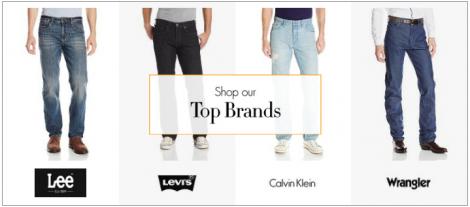 ¡Únicas Ofertas! 50% o más de descuento en las mejores marcas de jeans en Amazon.