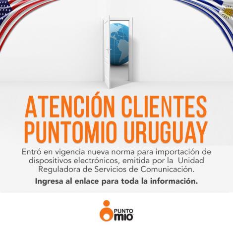 Comunicado clientes PuntoMio Uruguay
